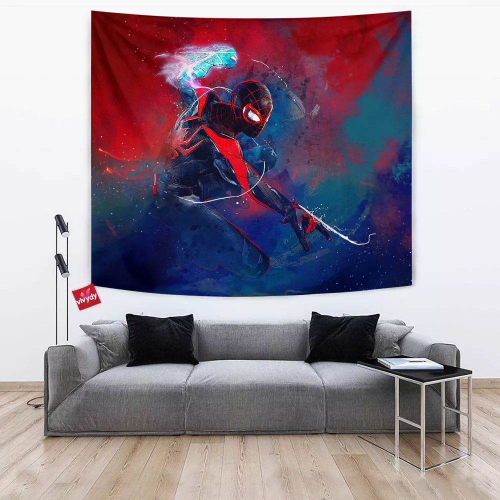 Miles Morales Spider-Man Tapestry