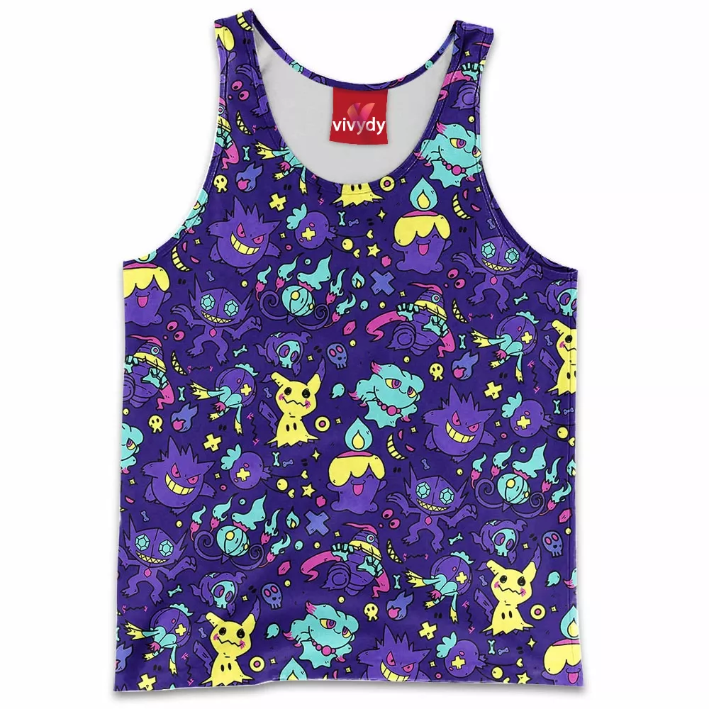 Ghost Pokemon Tank Top