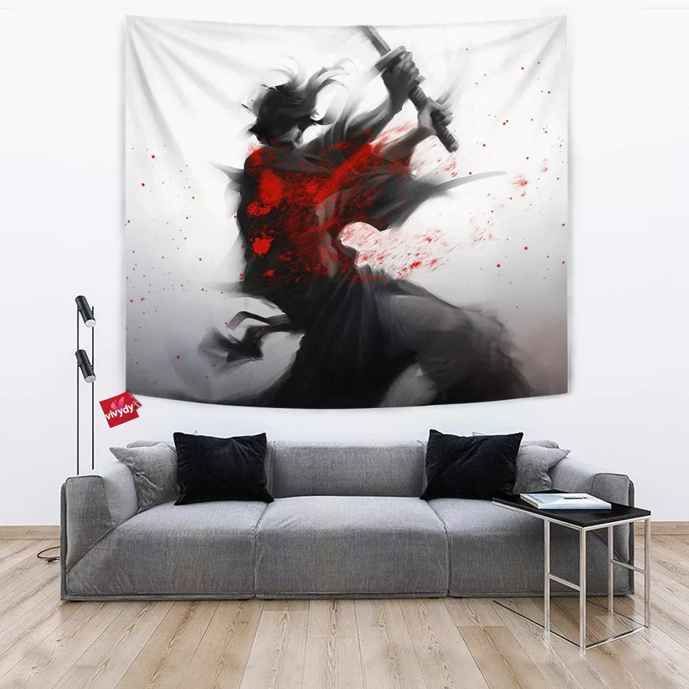 Slasher Samurai Tapestry