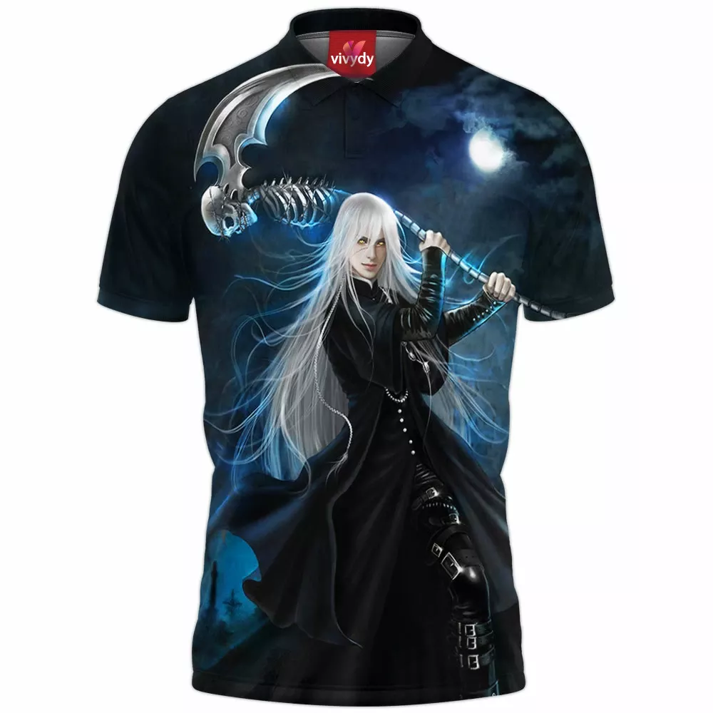 Kuroshitsuji Undertaker Polo Shirt