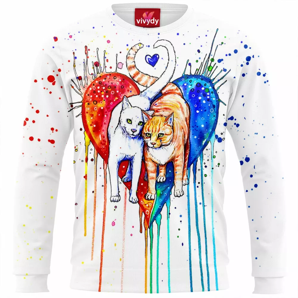 Never Ending Love Cat Sweatshirt