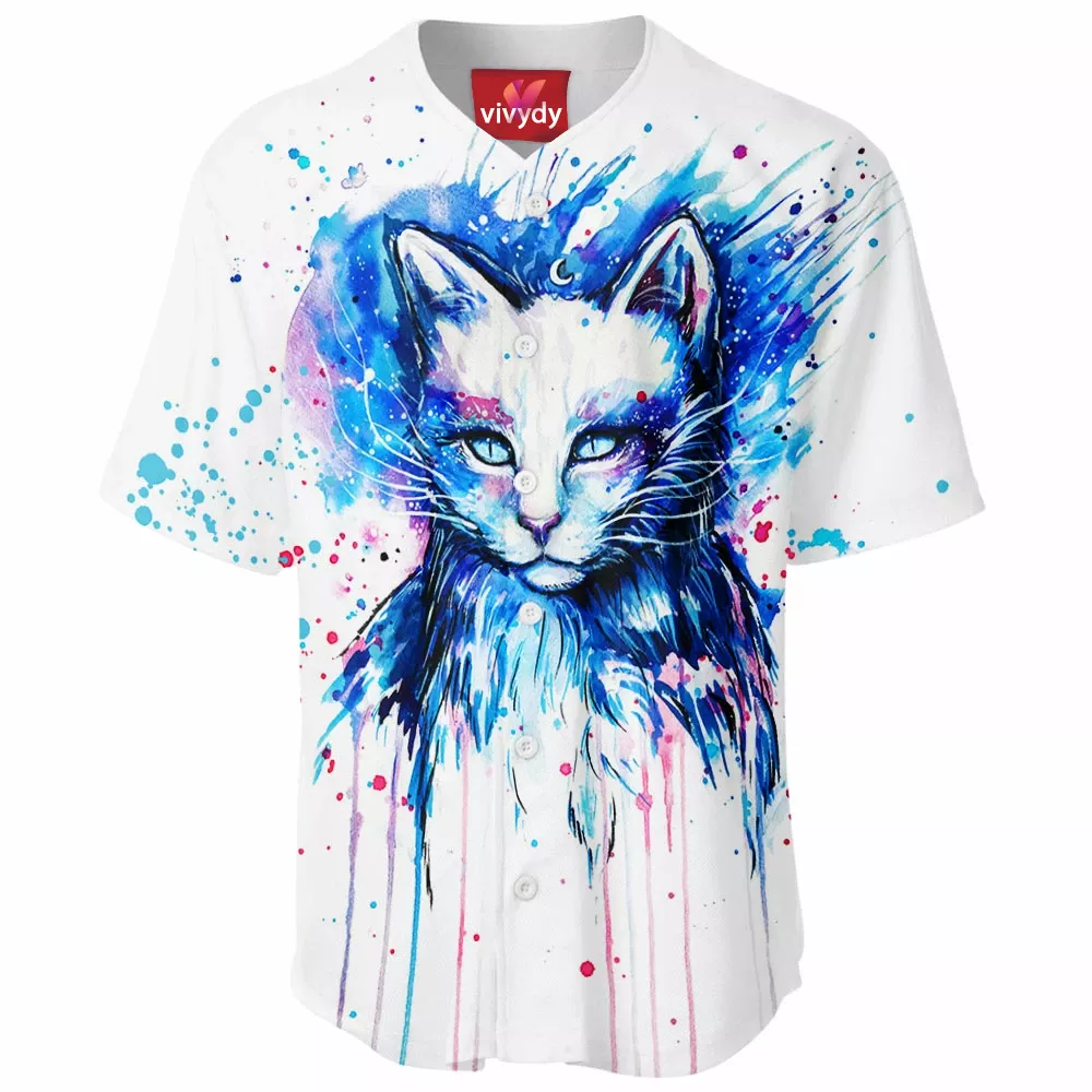 Space Cat Baseball Jersey