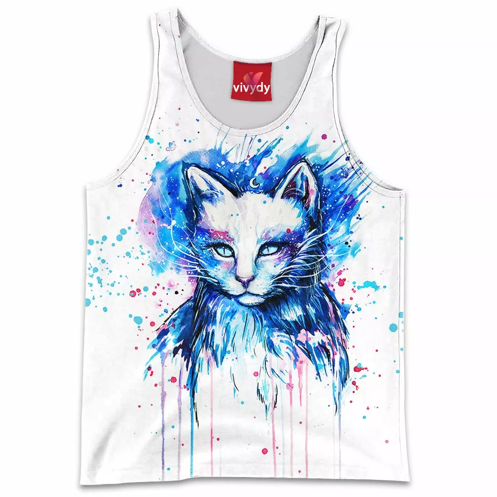 Space Cat Tank Top