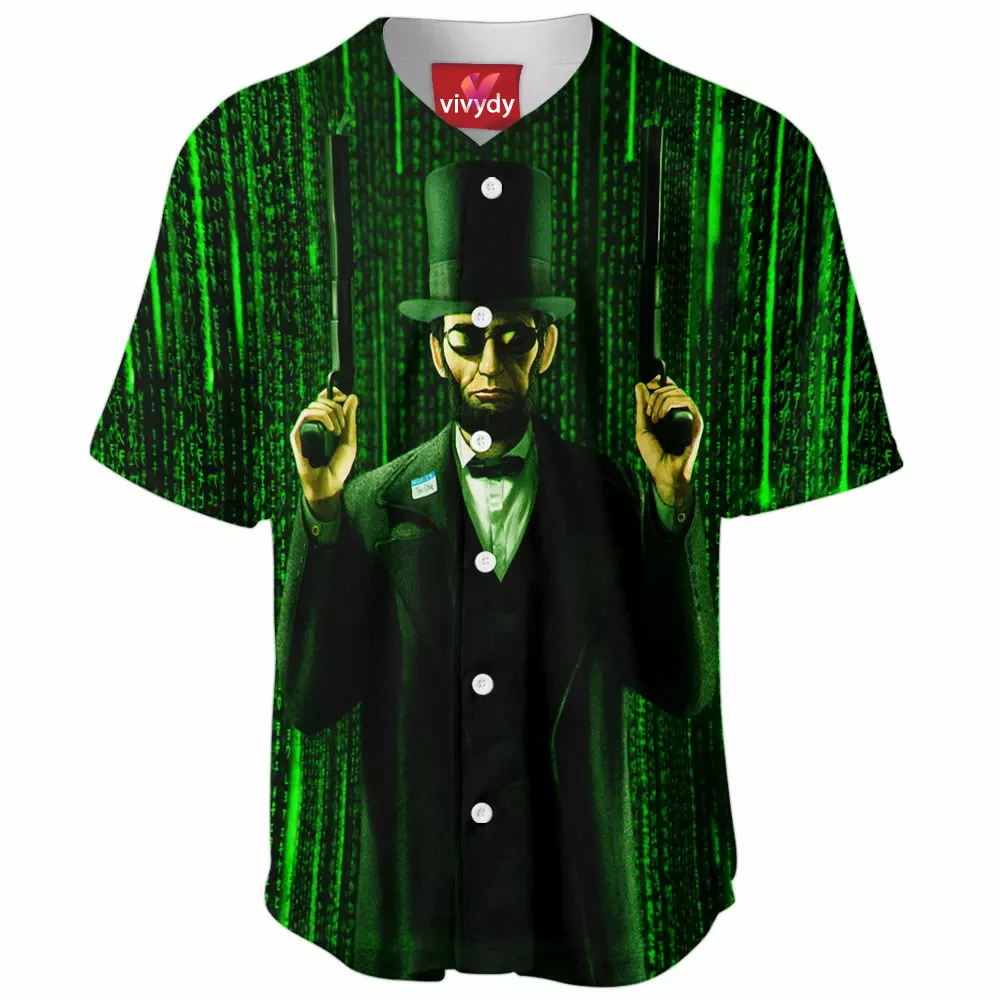 Abe Lincoln Reloaded Baseball Jersey