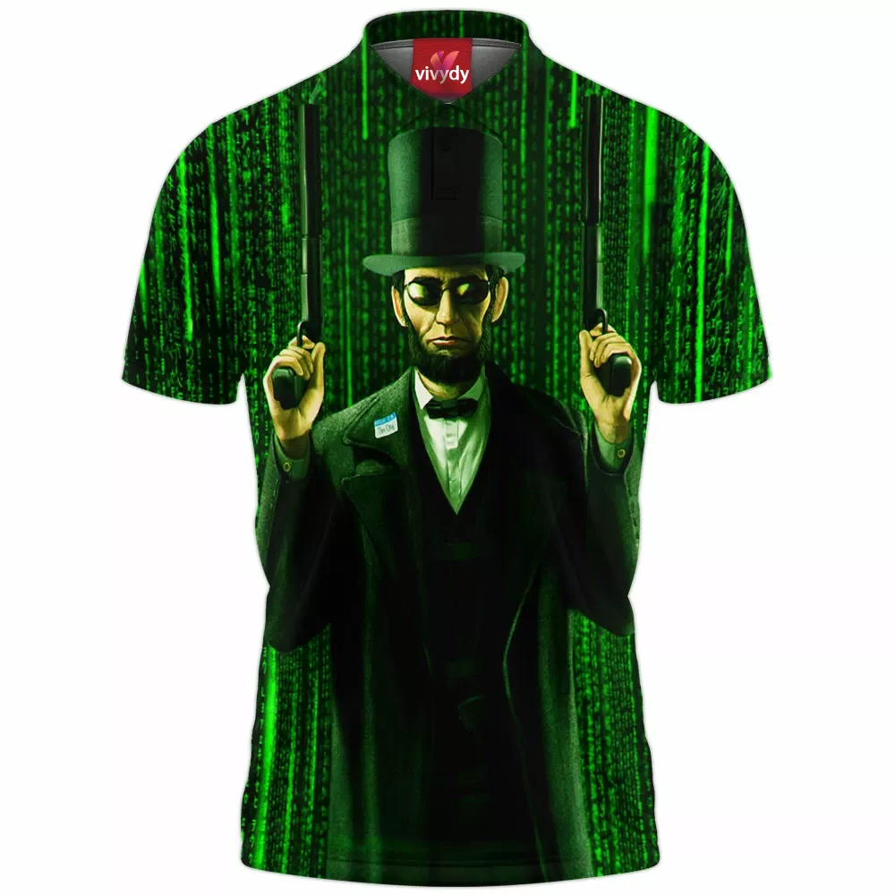 Abe Lincoln Reloaded Polo Shirt