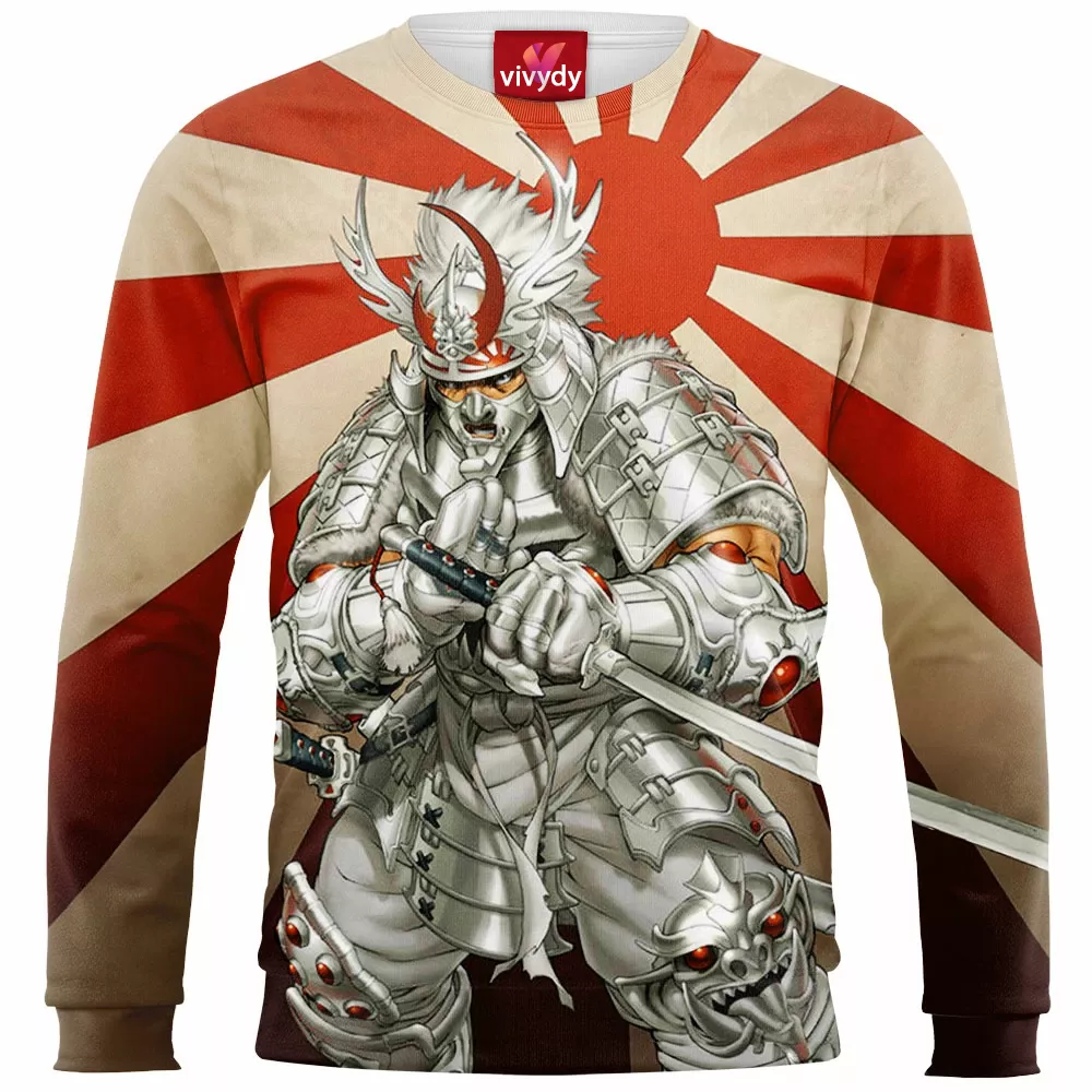 Ultimate Silver Samurai Sweatshirt