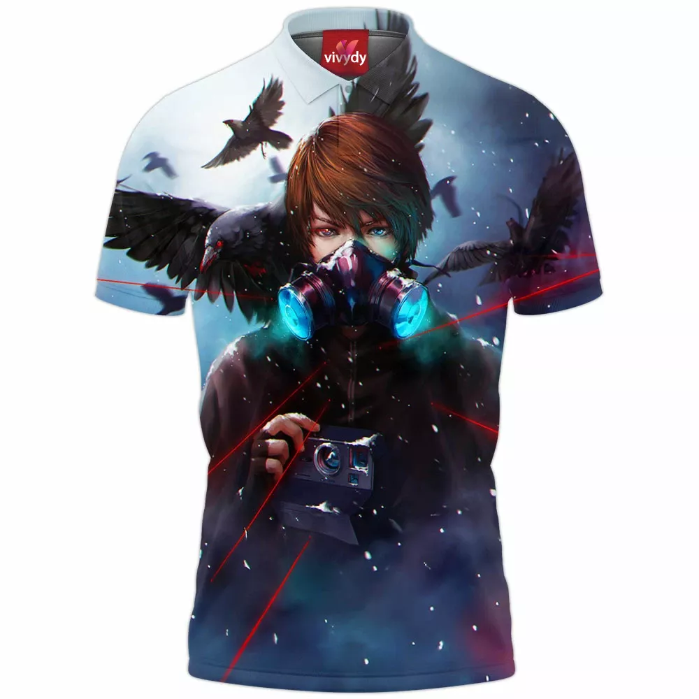 Anime Boy Polo Shirt