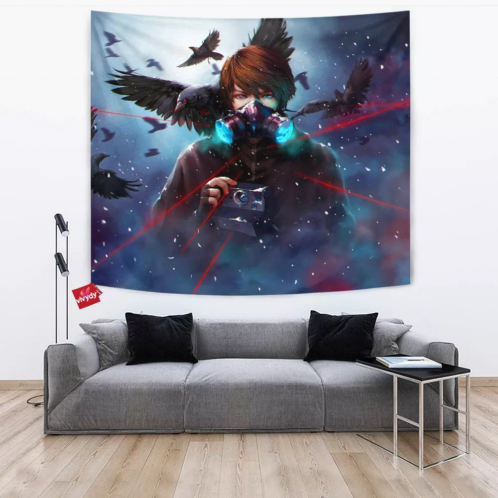 Anime Boy Tapestry