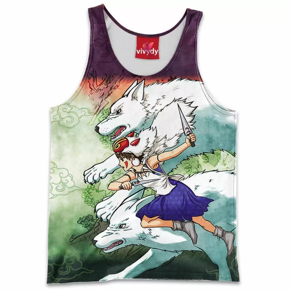 Ghibli Mononoke Hime Tank Top