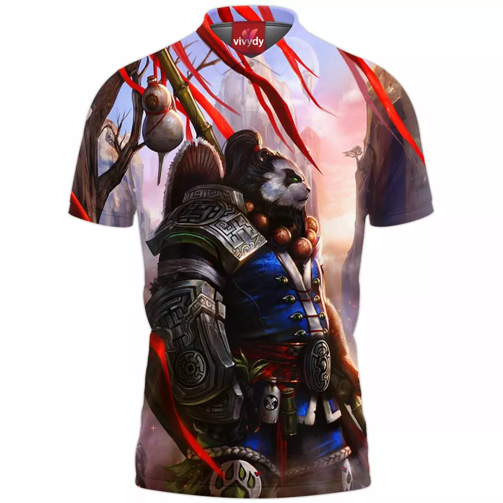 Pandaren Warcraft Polo Shirt