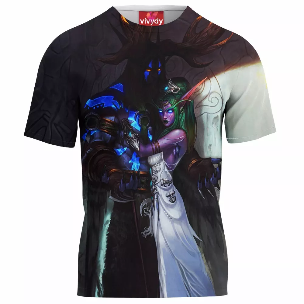 Tyrande And Malfurion Warcraft T-Shirt