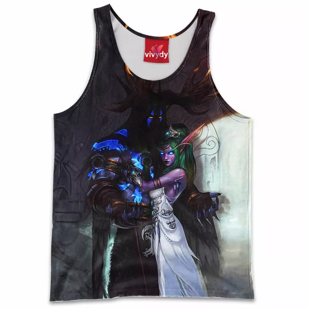 Tyrande And Malfurion Warcraft Tank Top