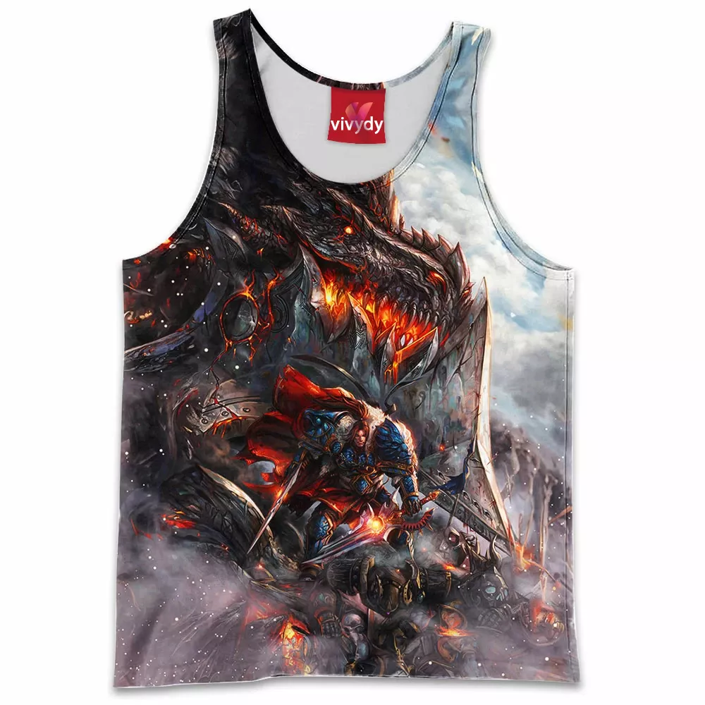 Varian Wrynn Vs Deathwing Tank Top