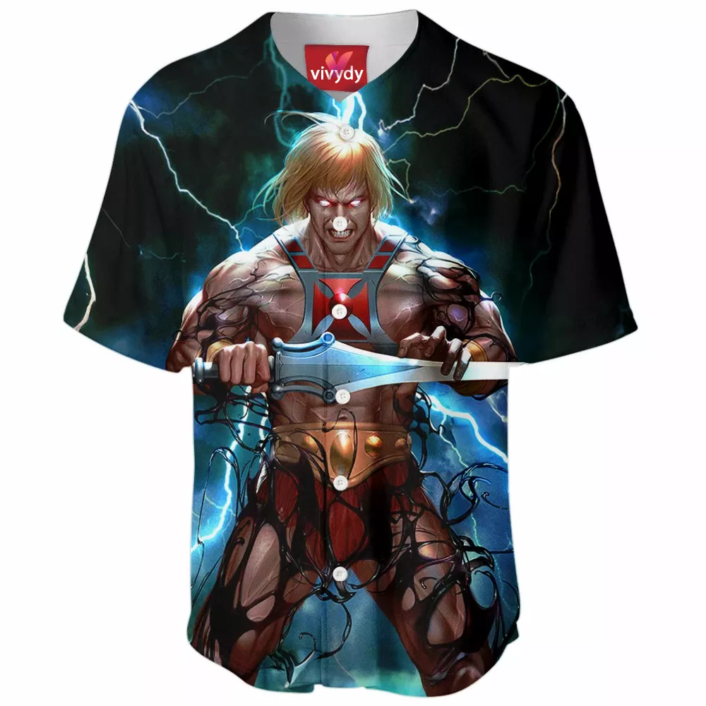 He Man And The Masters Of The Multiverse Baseball Jersey