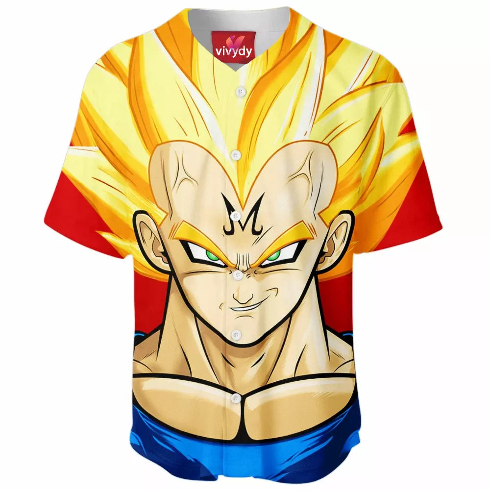 Vegeta Super Saiyan Baseball Jersey