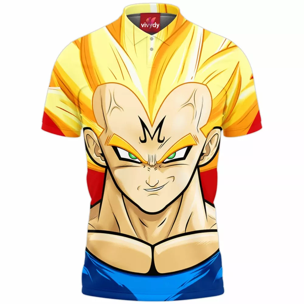 Vegeta Super Saiyan Polo Shirt