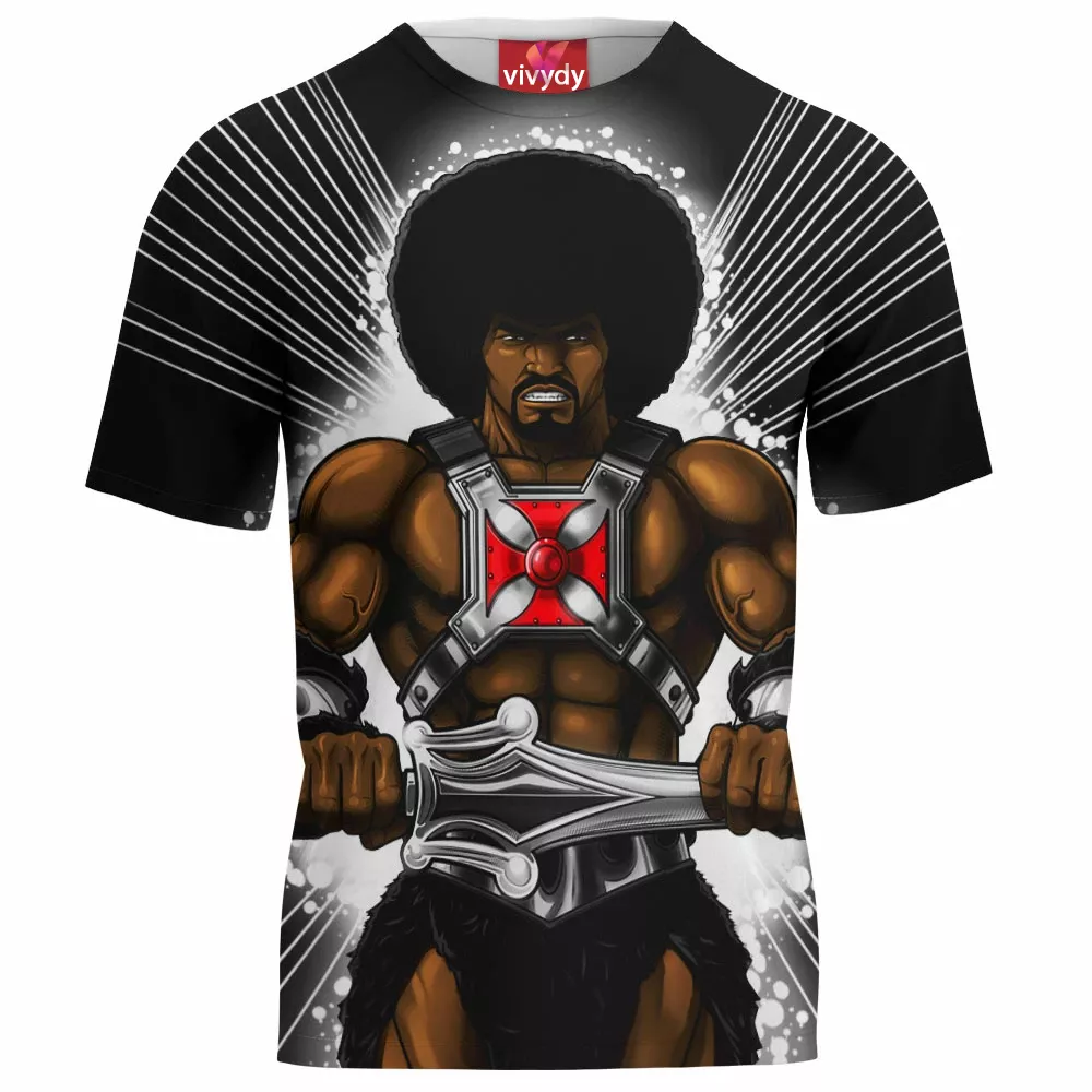 Black He Man T-Shirt