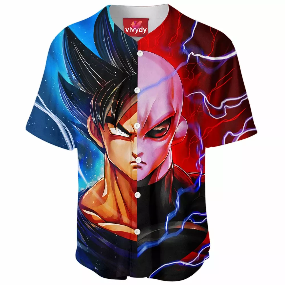 Goku Jiren Split Baseball Jersey