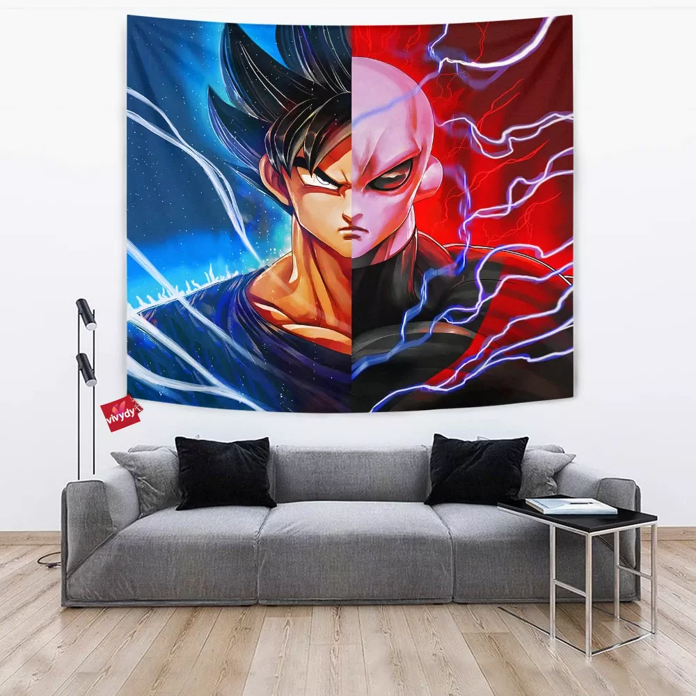 Goku Jiren Split Tapestry