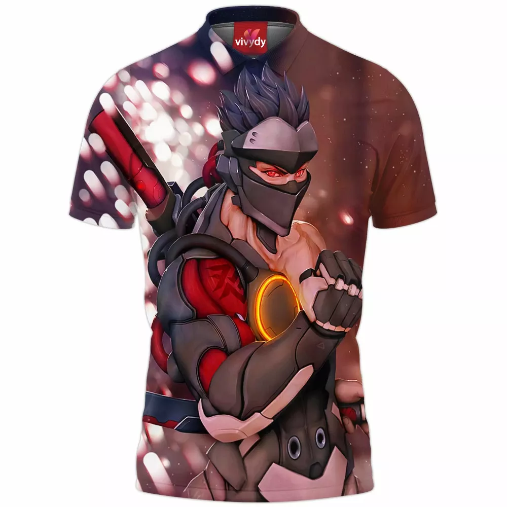 Genji Overwatch Polo Shirt