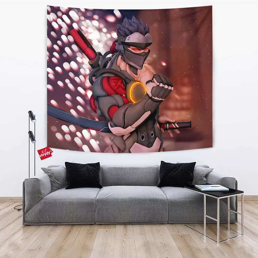 Genji Overwatch Tapestry