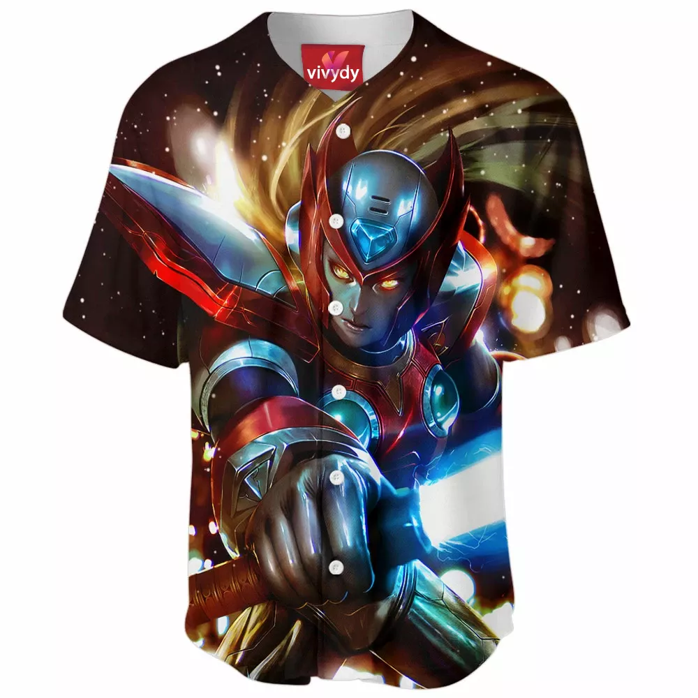 Mega Man Zero Baseball Jersey