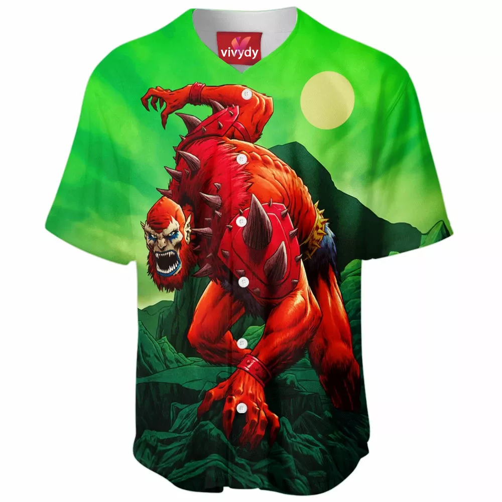 Beast Man Baseball Jersey