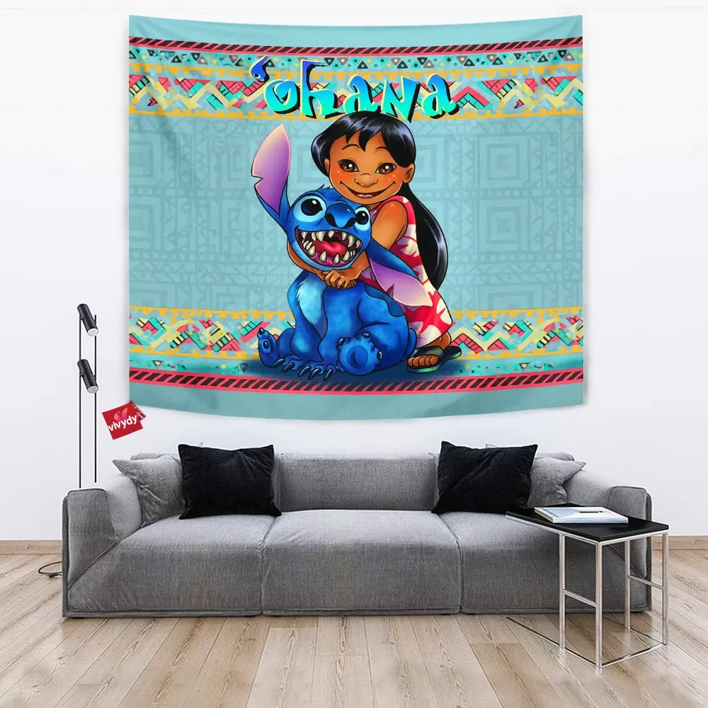 Lilo And Stitch Tapestry