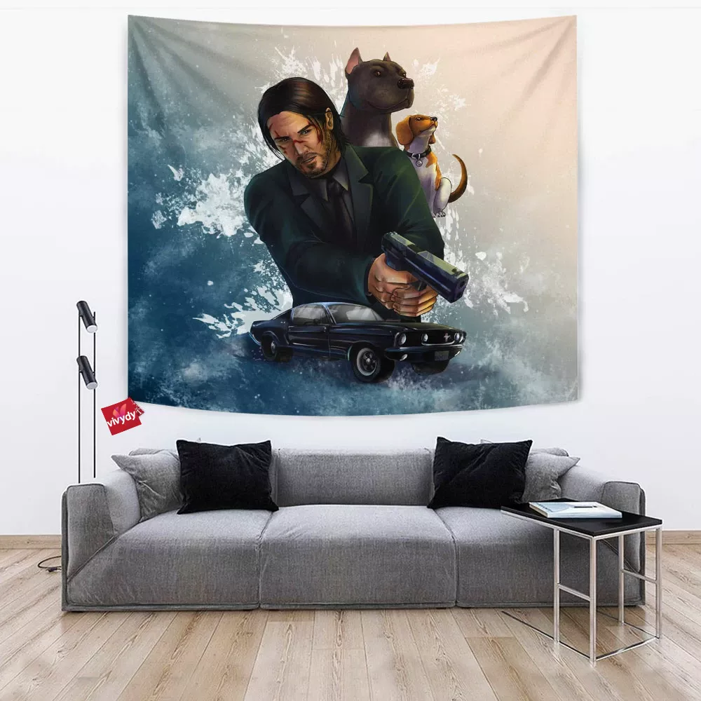 John Wick Tapestry