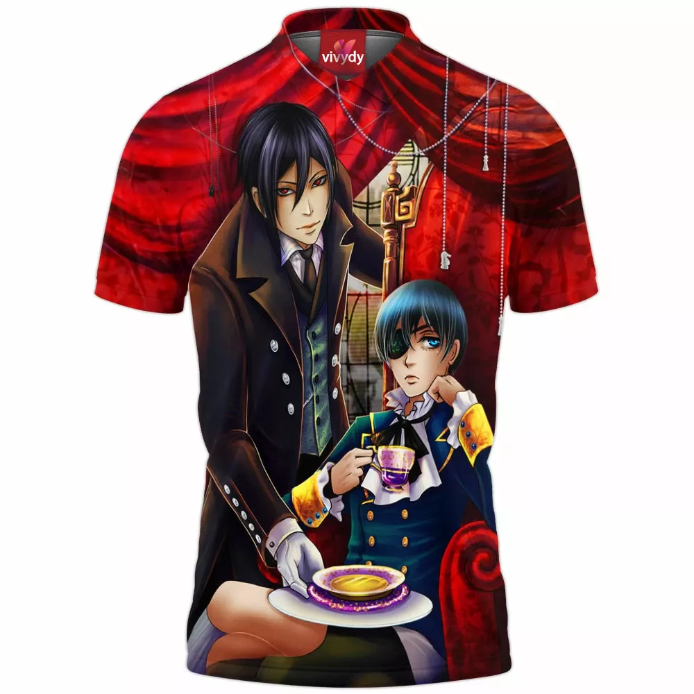 Sebastian And Ciel Polo Shirt