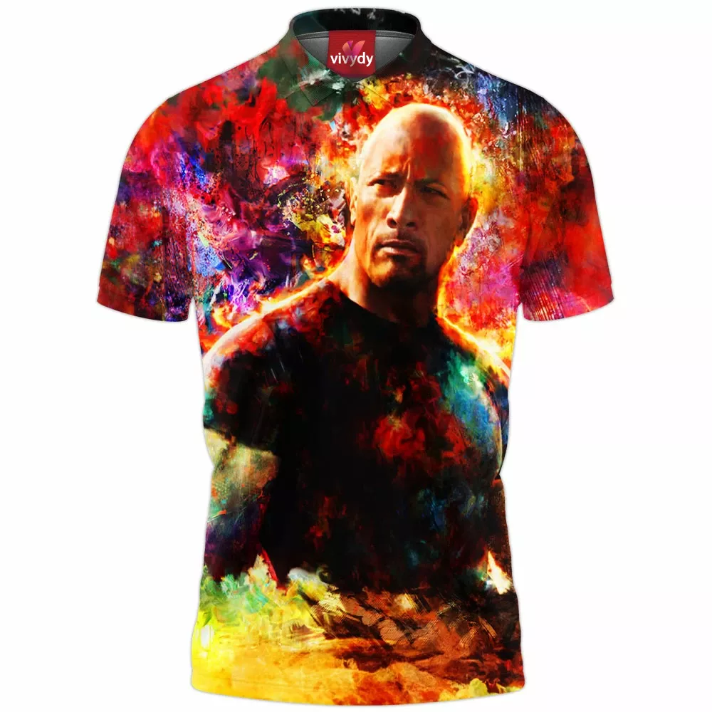 Dwayne Johnson Polo Shirt