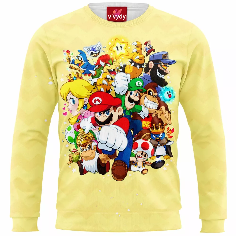 Super Mario Bros Sweatshirt