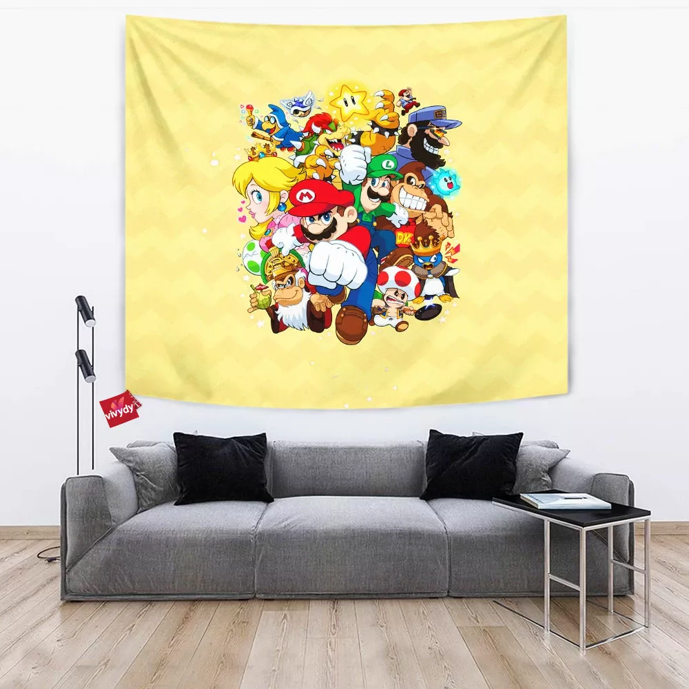 Super Mario Bros Tapestry