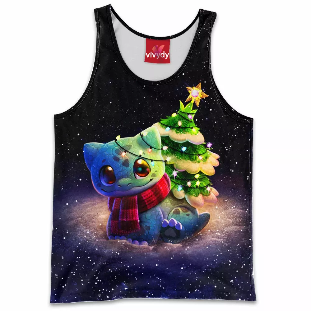 Christmas Bulbasaur Tank Top