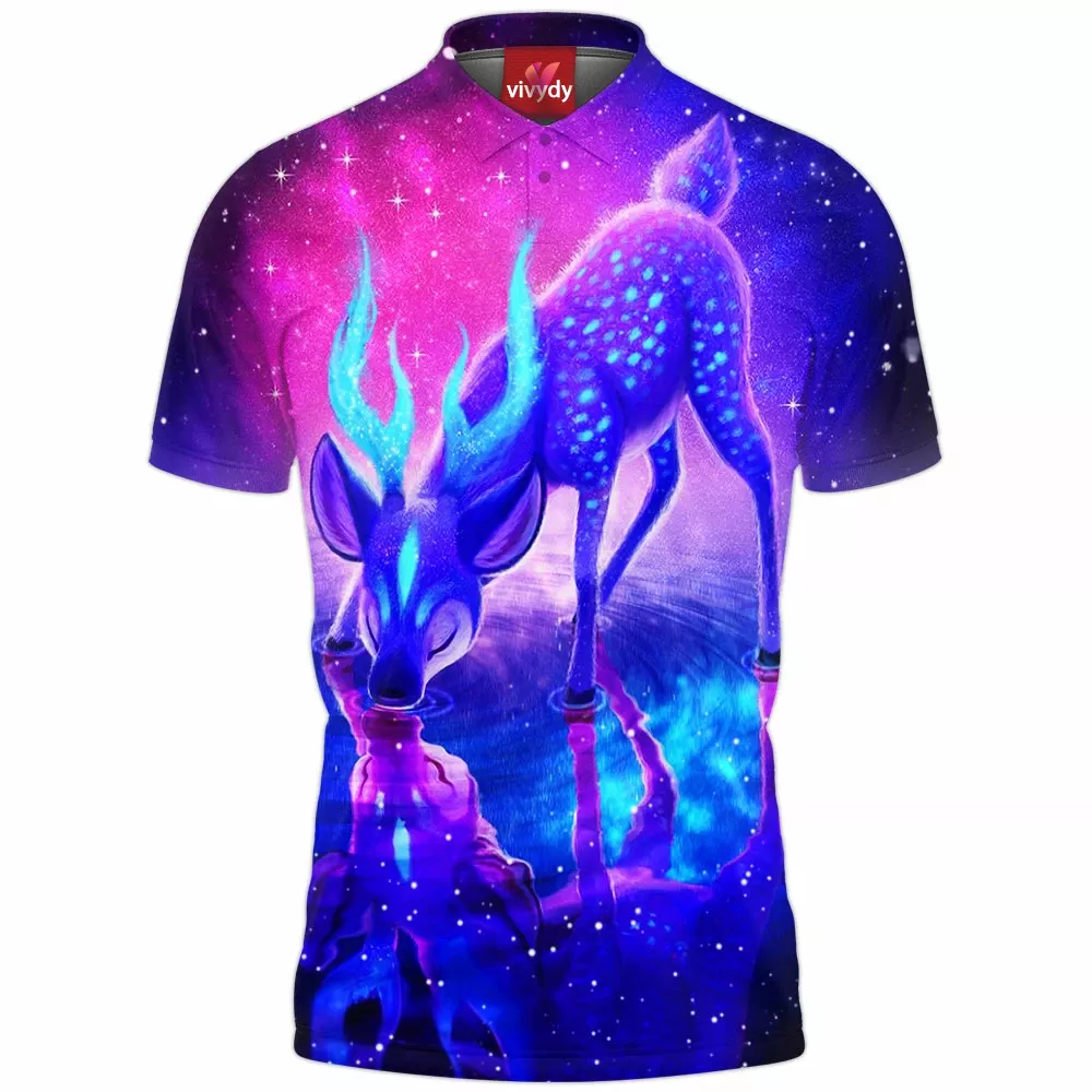 Aurora Deer Polo Shirt