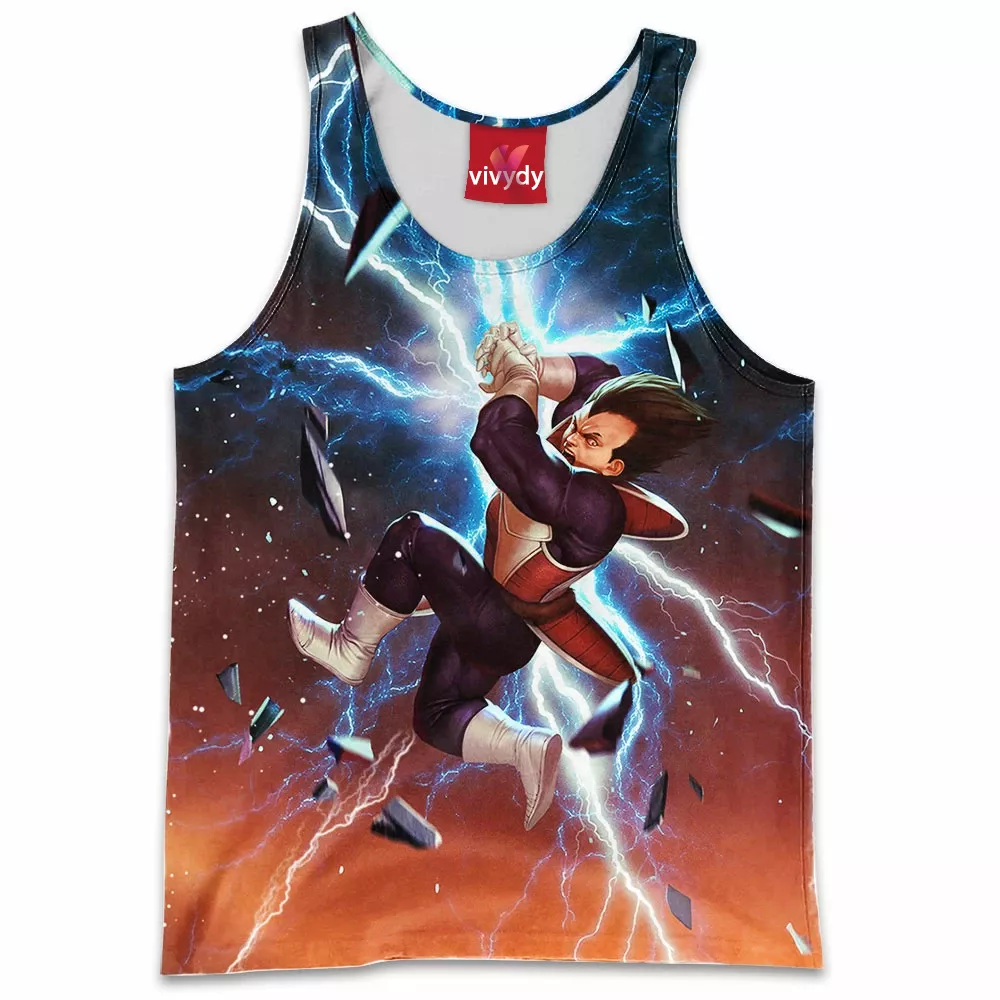 Vegeta Garlic Cannon Tank Top