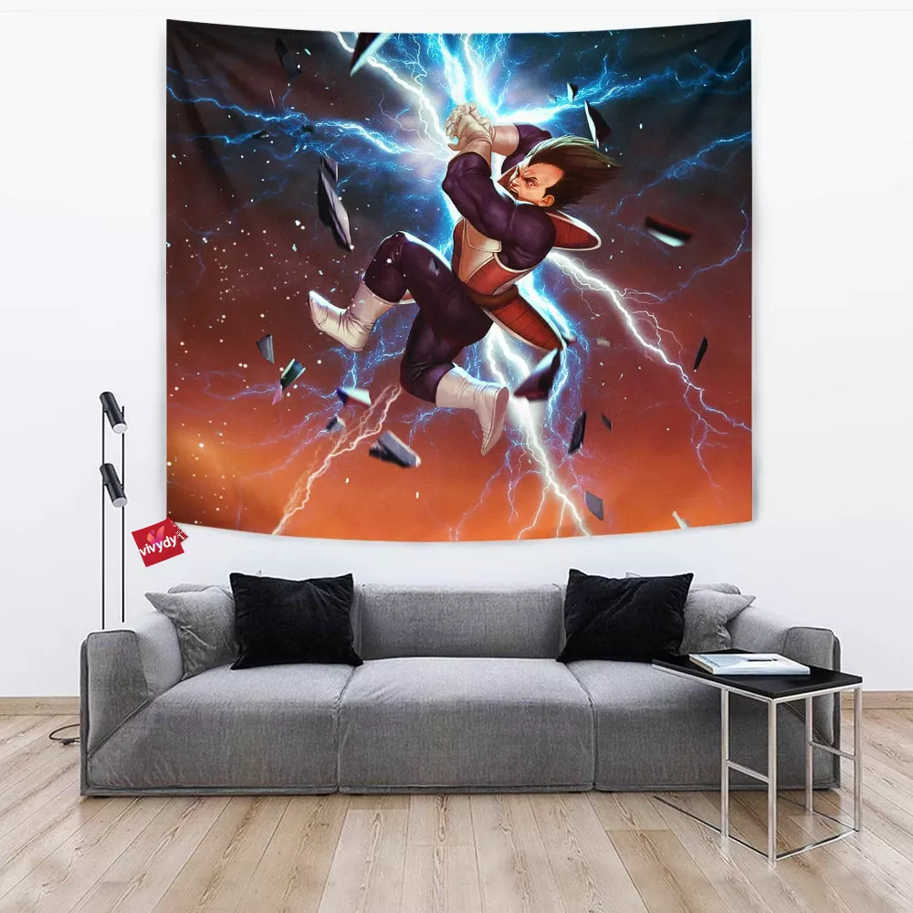 Vegeta Garlic Cannon Tapestry