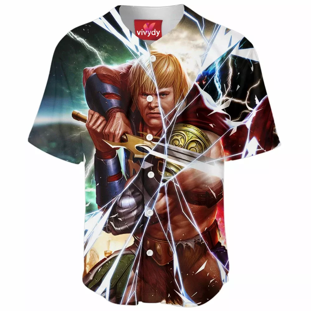 He Man And The Masters Of The Multiverse Baseball Jersey