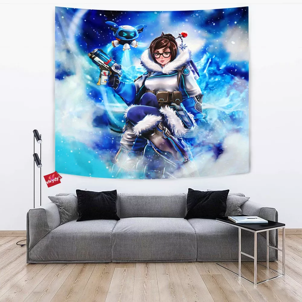 Mei Overwatch Tapestry