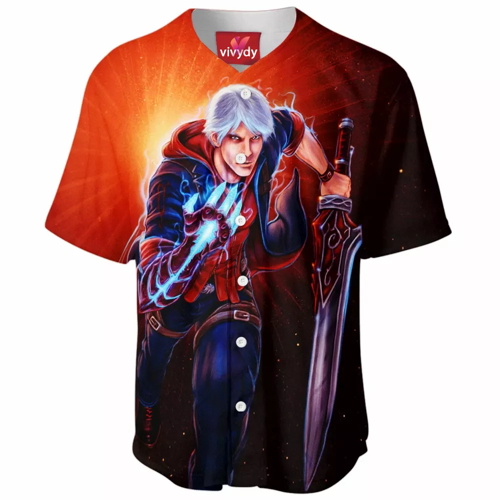 Nero Devil May Cry 4 Baseball Jersey