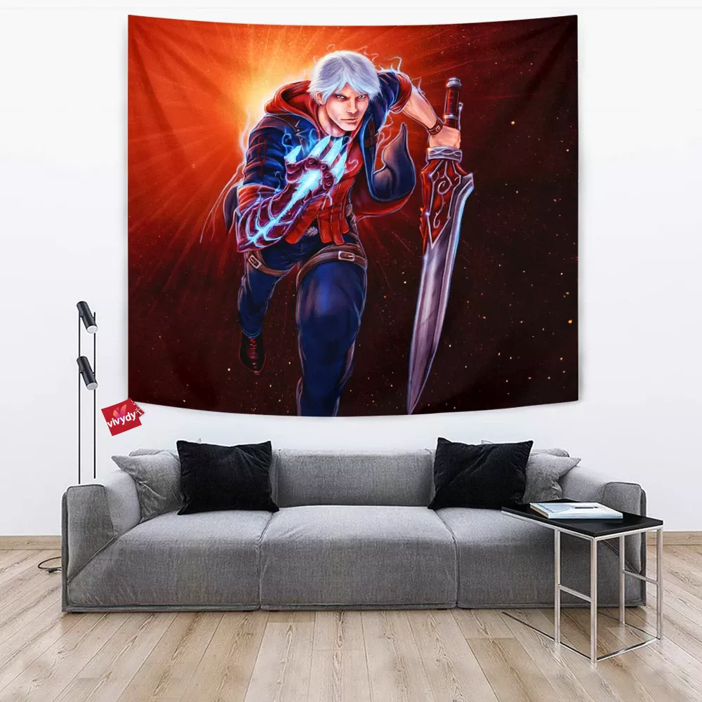 Nero Devil May Cry 4 Tapestry