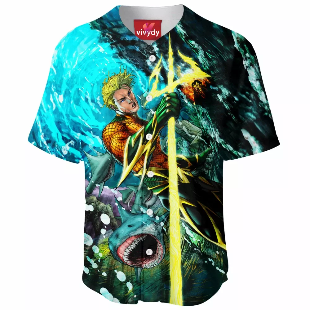 Aquaman Baseball Jersey