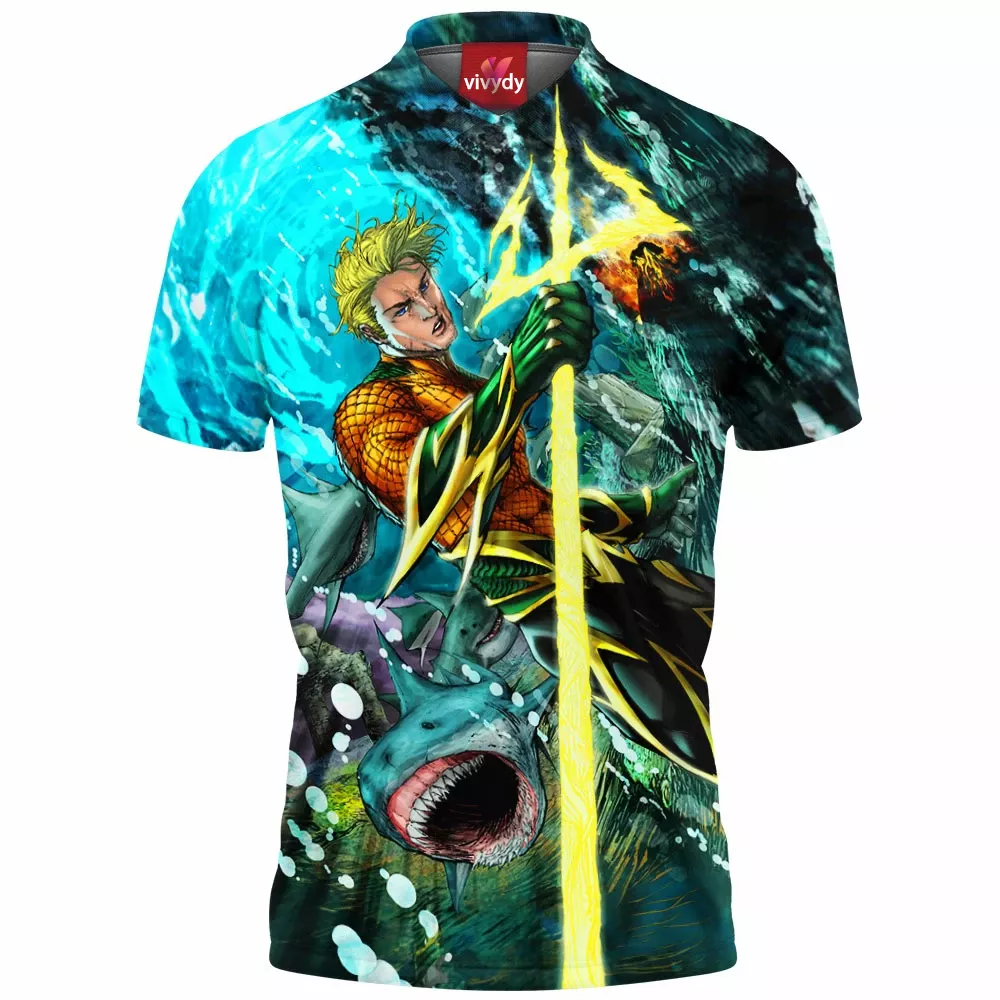 Aquaman Polo Shirt