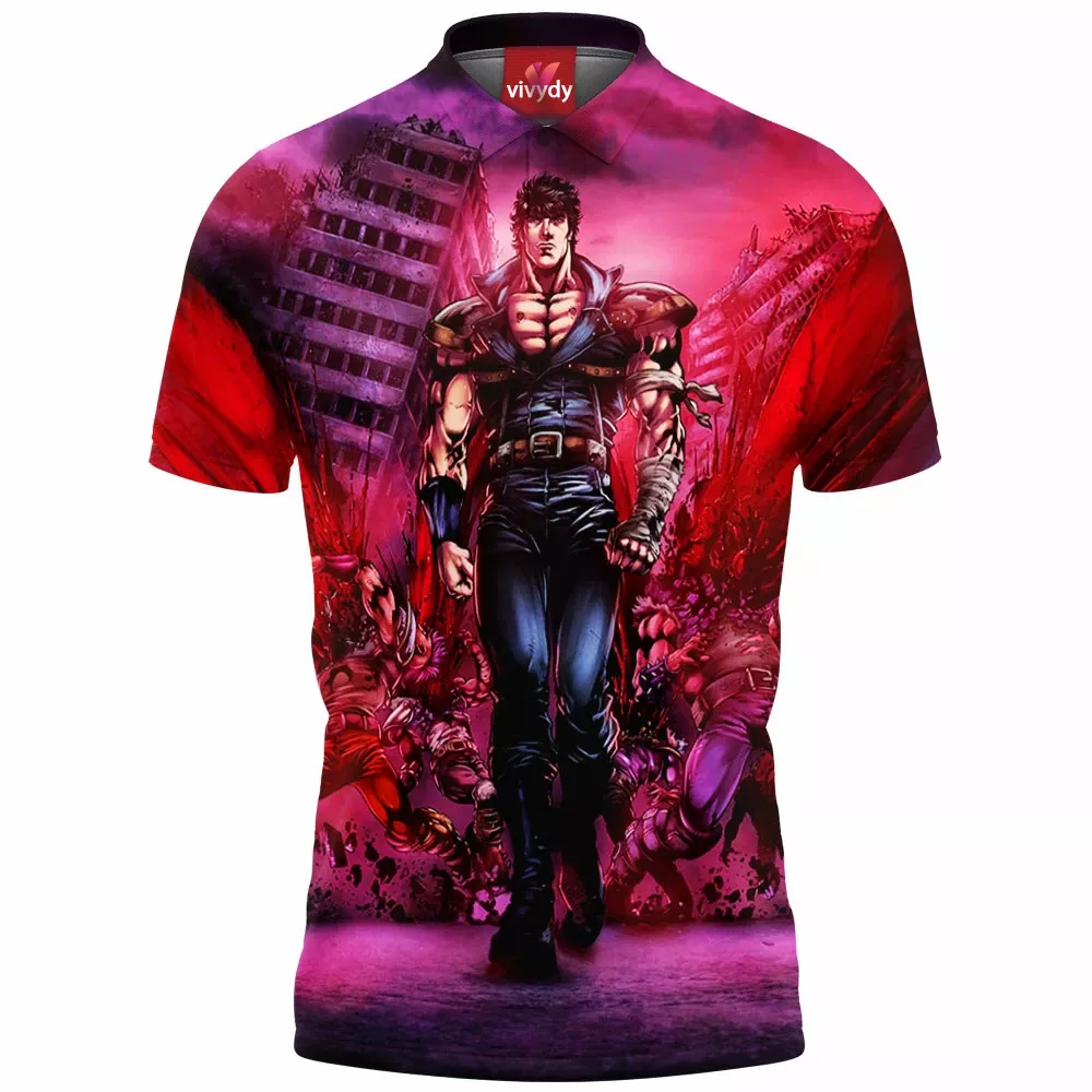 Fist Of The North Star Polo Shirt