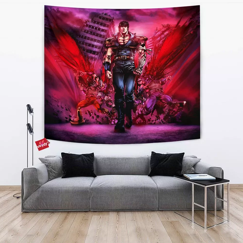 Fist Of The North Star Tapestry