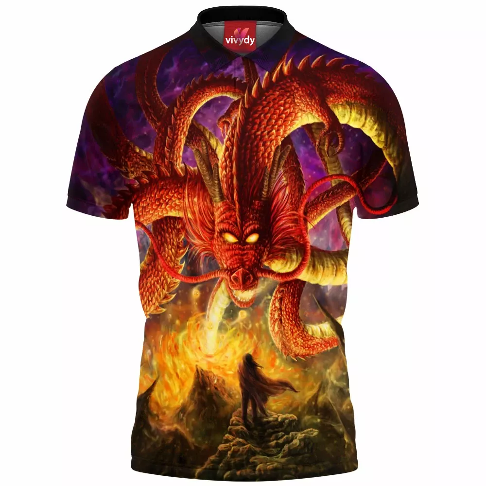 Shenron Dragon Ball Z Polo Shirt