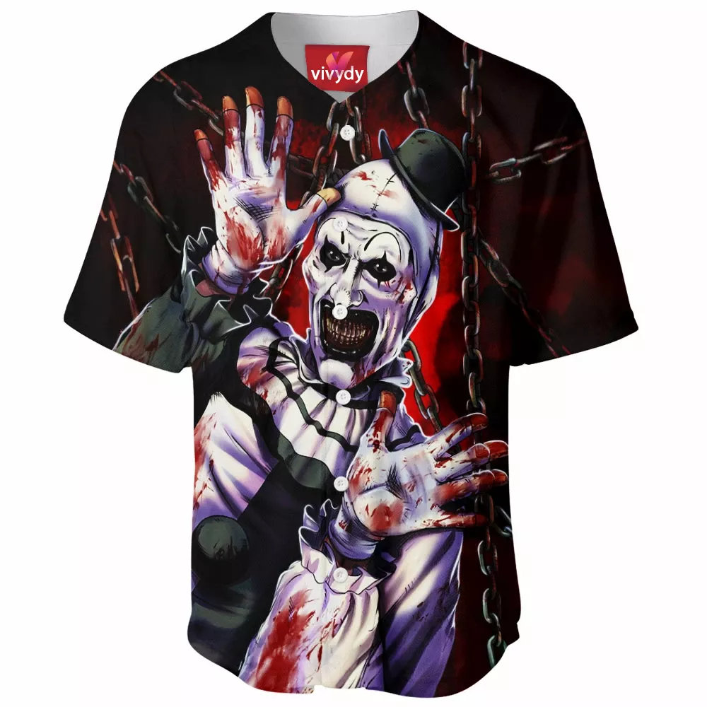 Art The Clown Baseball Jersey