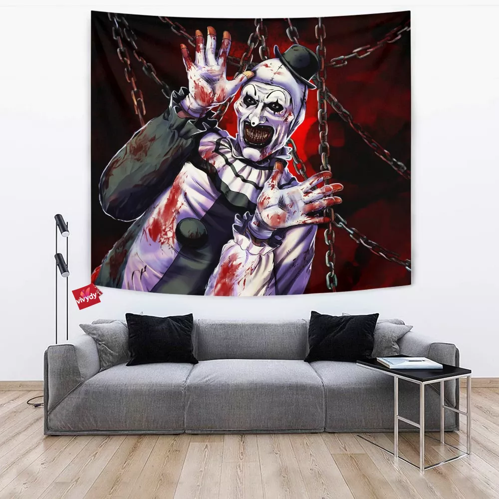 Art The Clown Tapestry