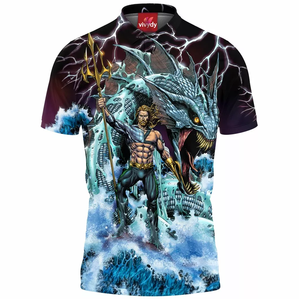 Aquaman Polo Shirt