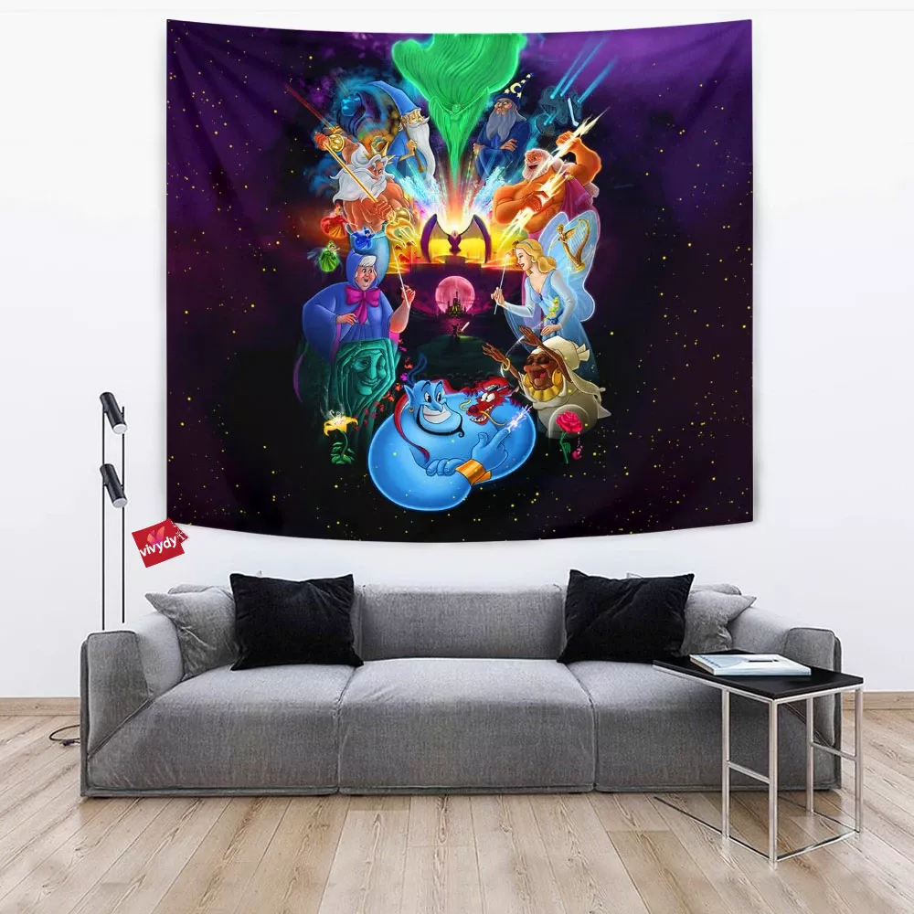 Animated Universes Tapestry